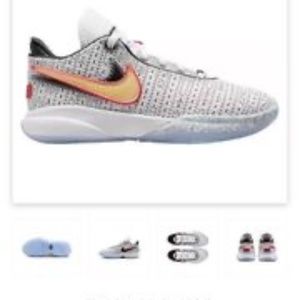 Boys Lebron Shoes, Size 4